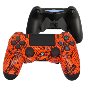 Mando Ps4 Snake Naranja