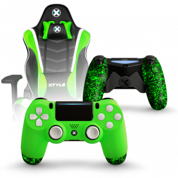 Xtyle Verde + Mando Ps4 X Controllers