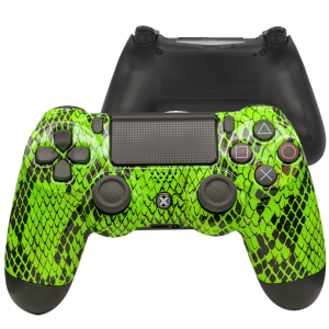 Mando Ps4 Snake Verde