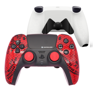 Mando Ps5 Snake Rojo