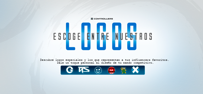 Personaliza tu mando PS5 o PS4 con logos de YouTubers