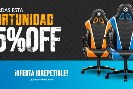 5 razones para comprar tu silla gaming con 25% OFF - X Chairs
