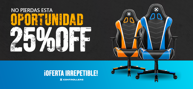 5 razones para comprar tu silla gaming con 25% OFF – X Chairs