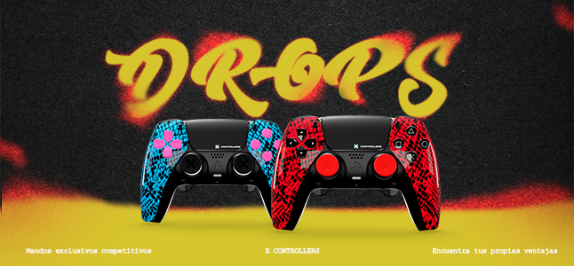 Drops X Controllers: mandos personalizados en edición limitada