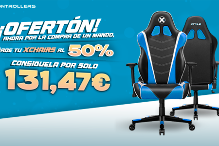 Nueva promo en X Controllers: mando personalizado + silla gaming al 50%
