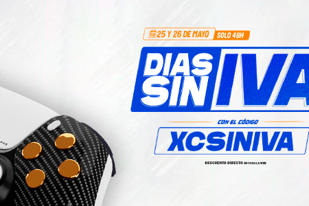 Días Sin IVA en X Controllers: Ahorra en Mandos Personalizados PS5, Xbox y Nintendo Switch
